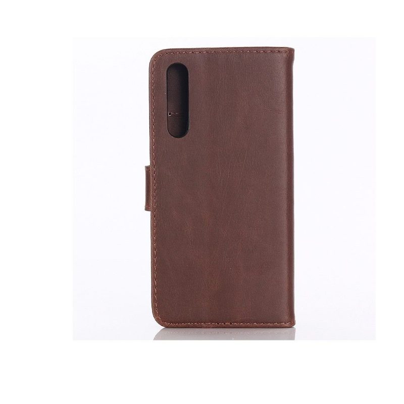 Kuoret Xiaomi Mi 9 Faux Leather Chic Retro