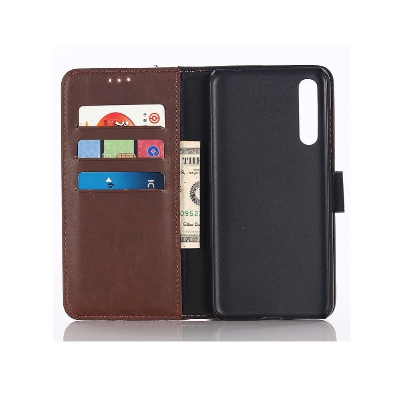 Kuoret Xiaomi Mi 9 Faux Leather Chic Retro