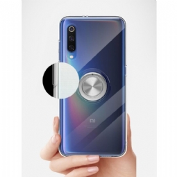 Kuori Xiaomi Mi 9 Alkuperäinen Magneettisella Renkaalla - Läpinäkyvä