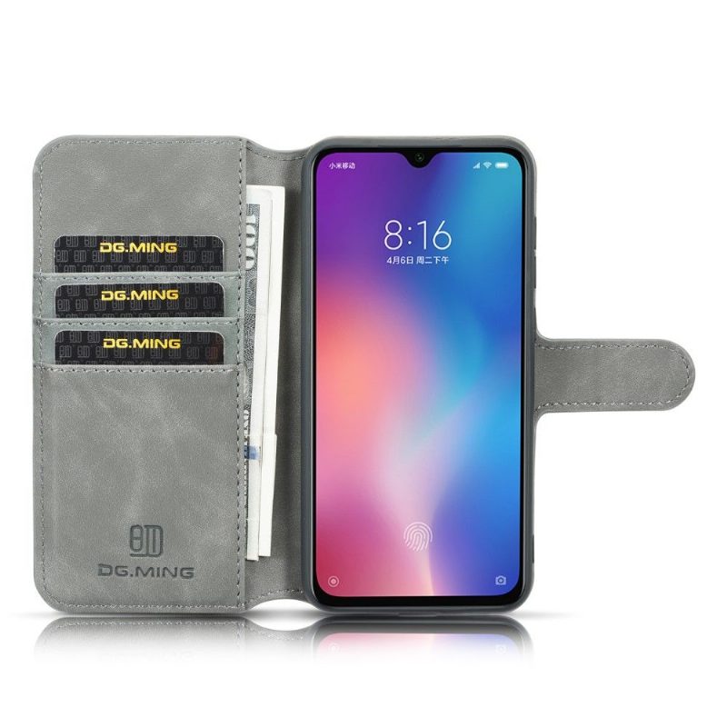 Nahkakotelo Xiaomi Mi 9 Dg Ming -nahkaefekti