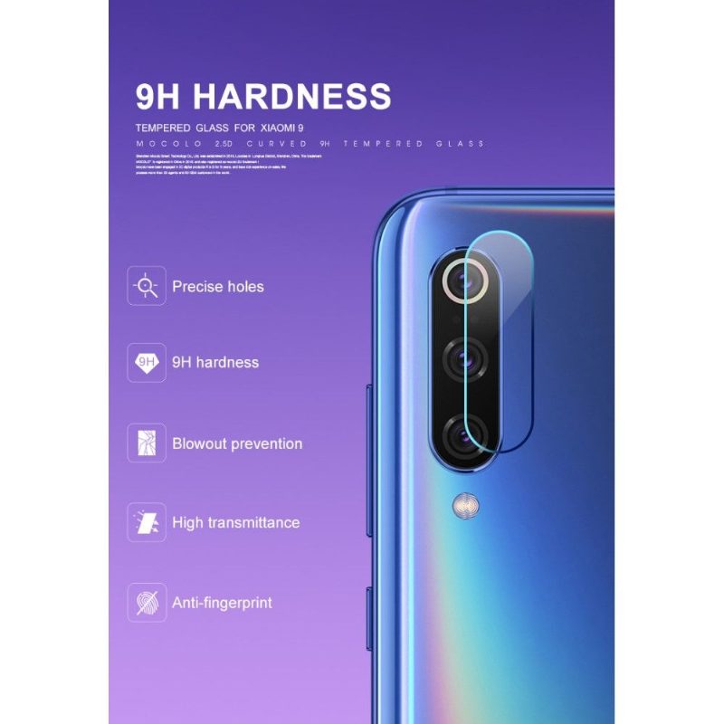 Puhelinkuoret Xiaomi Mi 9 - Karkaistu Lasi Takakameran Linssille