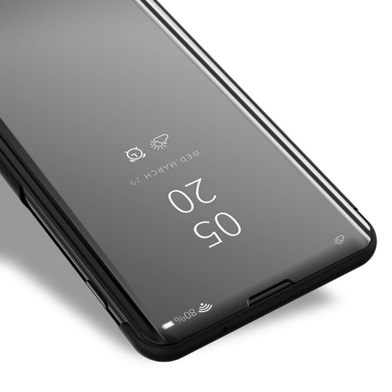 Puhelinkuoret Xiaomi Mi 9 Murtumaton Puhelinkuoret Kotelot Flip Peilitehoste