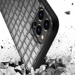 Case iPhone 13 Mini Murtumaton Puhelinkuoret Sulada Croco -nahkaefekti