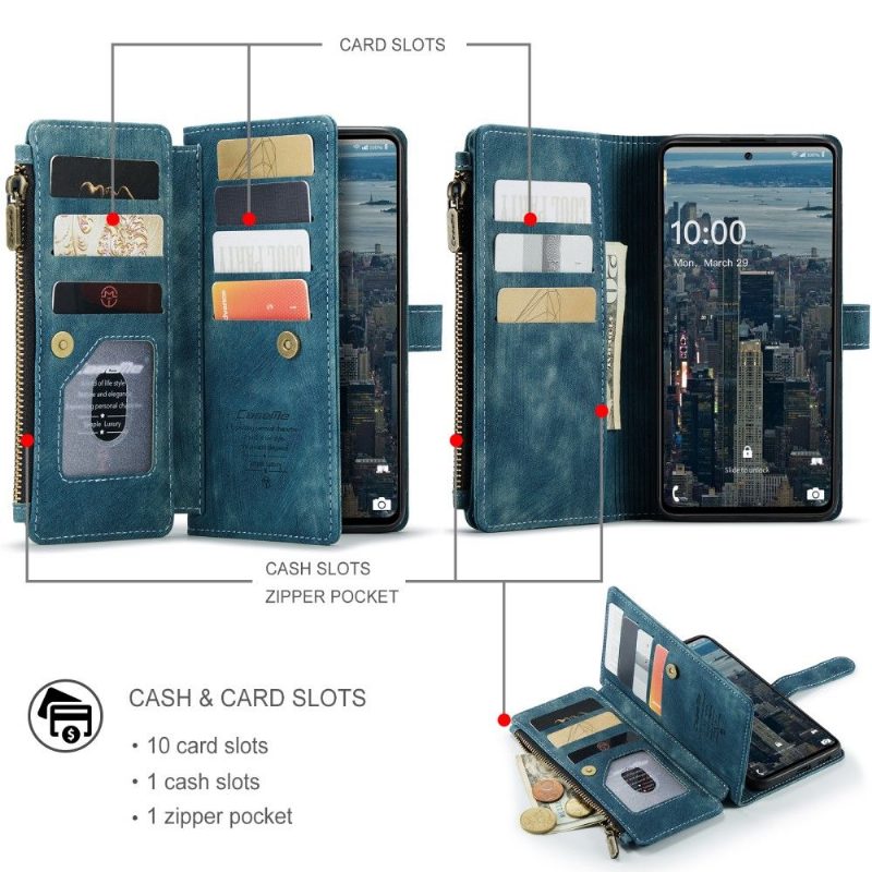 Flip Case Samsung Galaxy A33 5G Hemming C30-sarjan Korttikotelo