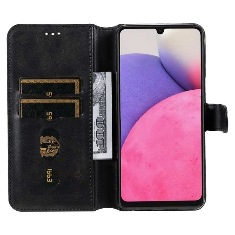 Flip Case Samsung Galaxy A33 5G Hemming Enkay Keinonahkaa