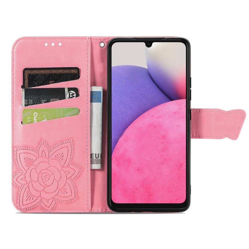 Kotelot Samsung Galaxy A33 5G Butterfly Relief