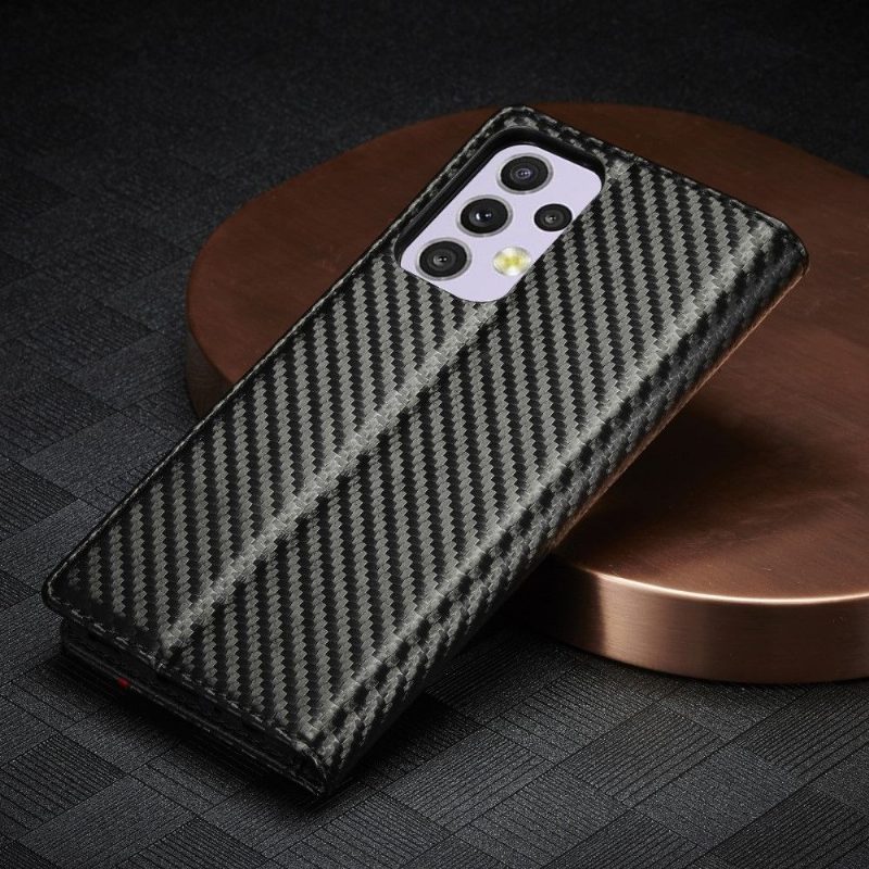 Kotelot Samsung Galaxy A33 5G Carbon Fiber Leather Effect