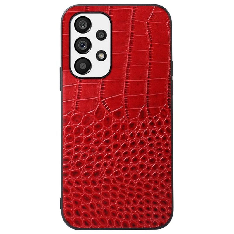 Kuori Samsung Galaxy A33 5G Alkuperäinen Colette Croc Effect Nahka