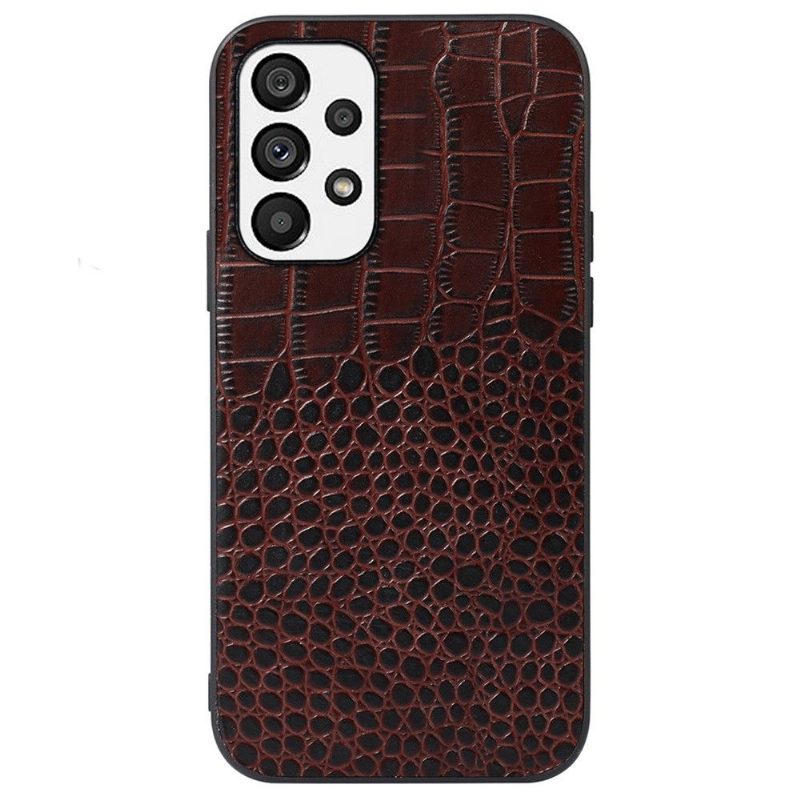 Kuori Samsung Galaxy A33 5G Alkuperäinen Colette Croc Effect Nahka