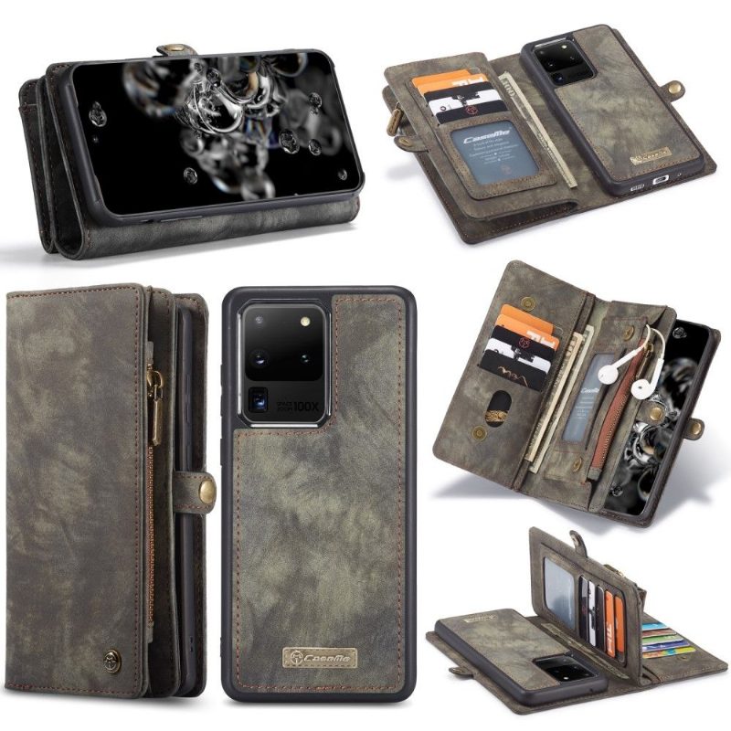 Kuori Kotelot Samsung Galaxy S20 Ultra 2 in 1 Caseme Magnetic