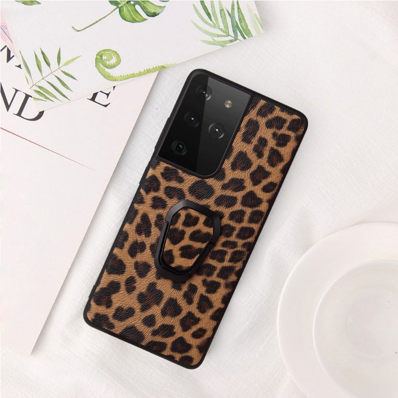 Kuori Samsung Galaxy S20 Ultra Leopard-kuviosormus