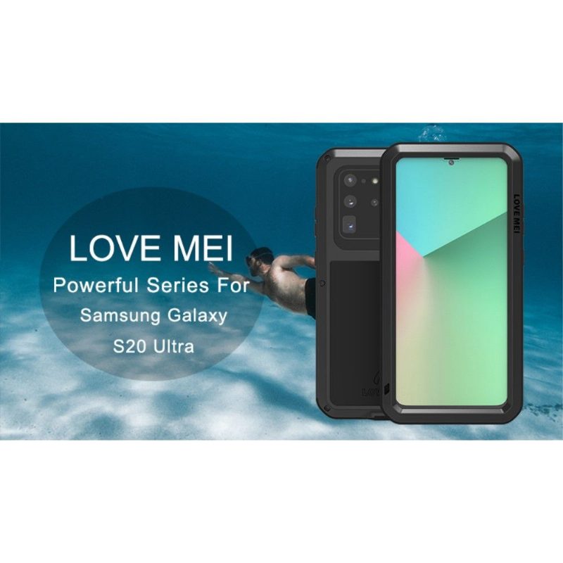 Kuori Samsung Galaxy S20 Ultra Tehokas Protector Love Mei