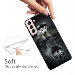 Case Samsung Galaxy S22 5G Murtumaton Puhelinkuoret Koira Ja Susi