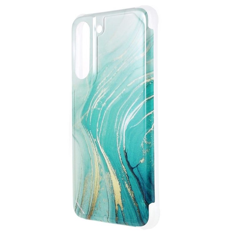 Kuori Samsung Galaxy S22 5G Alkuperäinen Marble Ocean