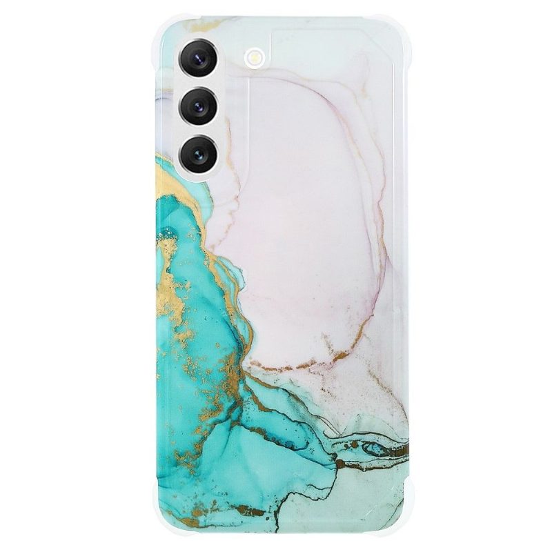 Kuori Samsung Galaxy S22 5G Alkuperäinen Marble Ocean