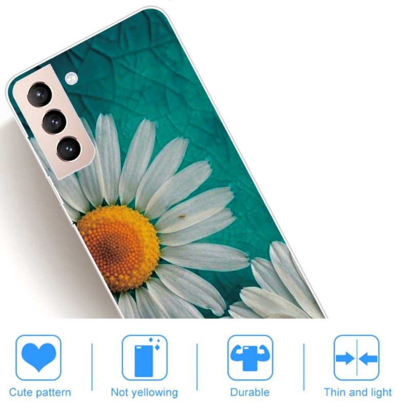 Kuori Samsung Galaxy S22 5G Daisy Flower