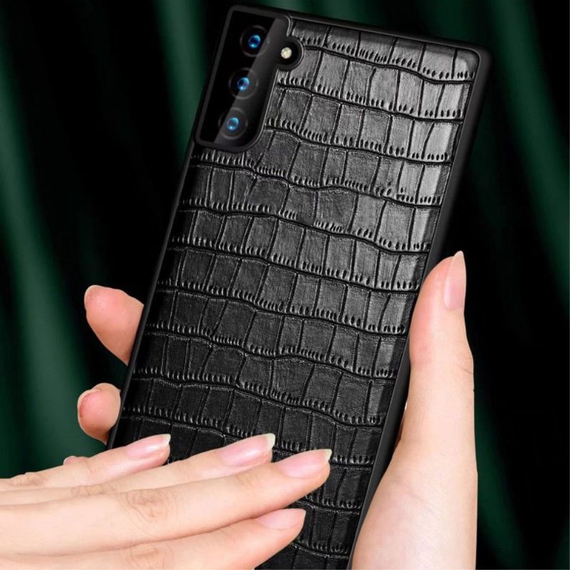 Kuori Samsung Galaxy S22 5G Suojakuori Sulada Croco -nahkaefekti