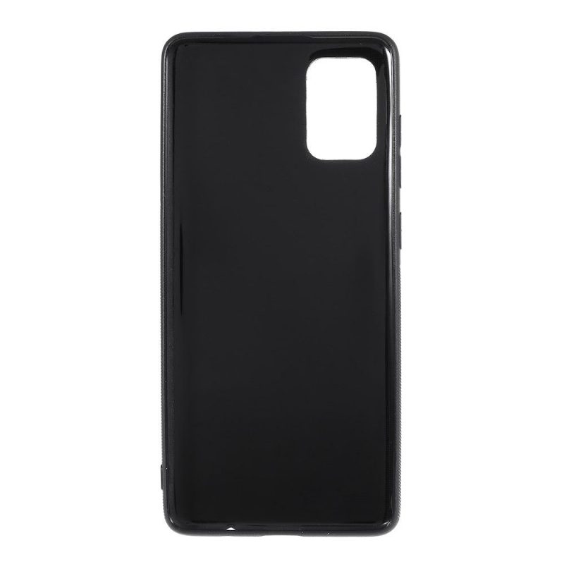 Case Samsung Galaxy A71 Murtumaton Puhelinkuoret Carbon Flex