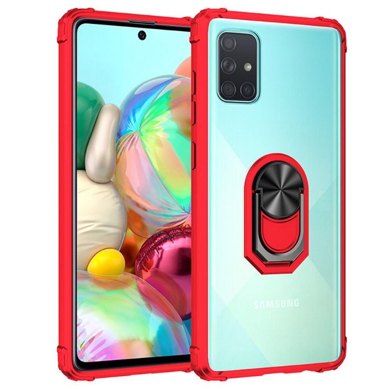 Case Samsung Galaxy A71 Suojakuori Iskunkestävä Renkaalla