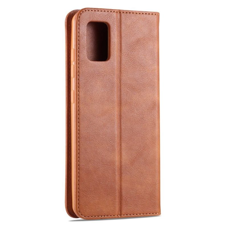 Kotelot Samsung Galaxy A71 Alkuperäinen Azns Leather Effect -korttikotelo