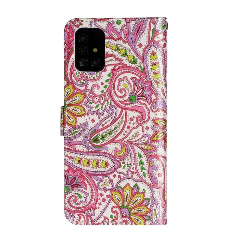 Kotelot Samsung Galaxy A71 Paisley Flower