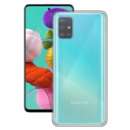 Kuori Samsung Galaxy A71 Läpinäkyvä + Karkaistu Lasi