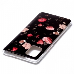 Kuori Samsung Galaxy A71 Luminous Flowers