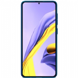 Kuori Samsung Galaxy A71 Suojakuori Nillkin Frosted Effect - Peacock Blue