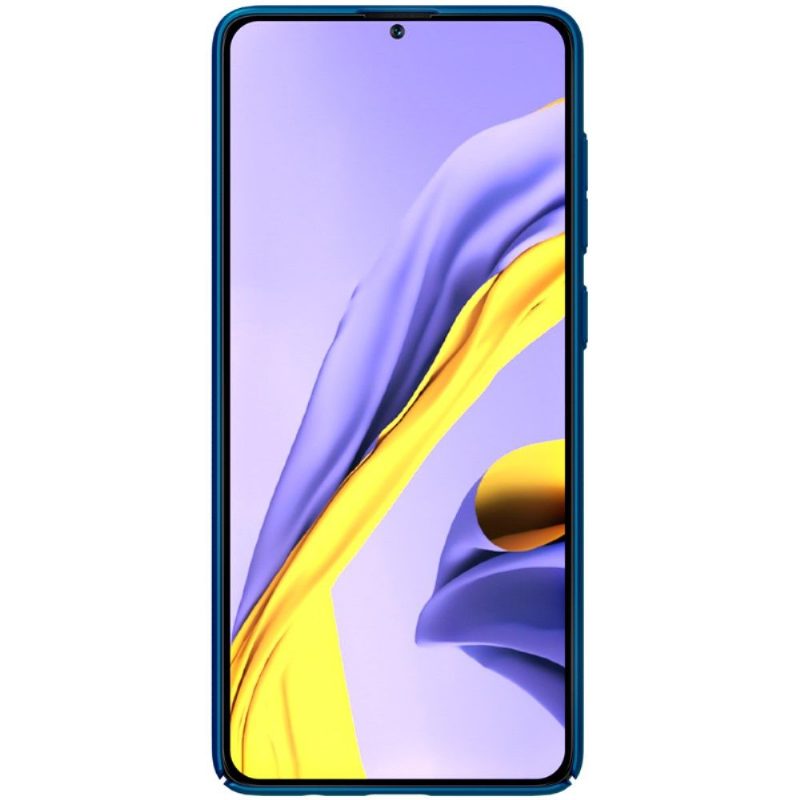 Kuori Samsung Galaxy A71 Suojakuori Nillkin Frosted Effect - Peacock Blue