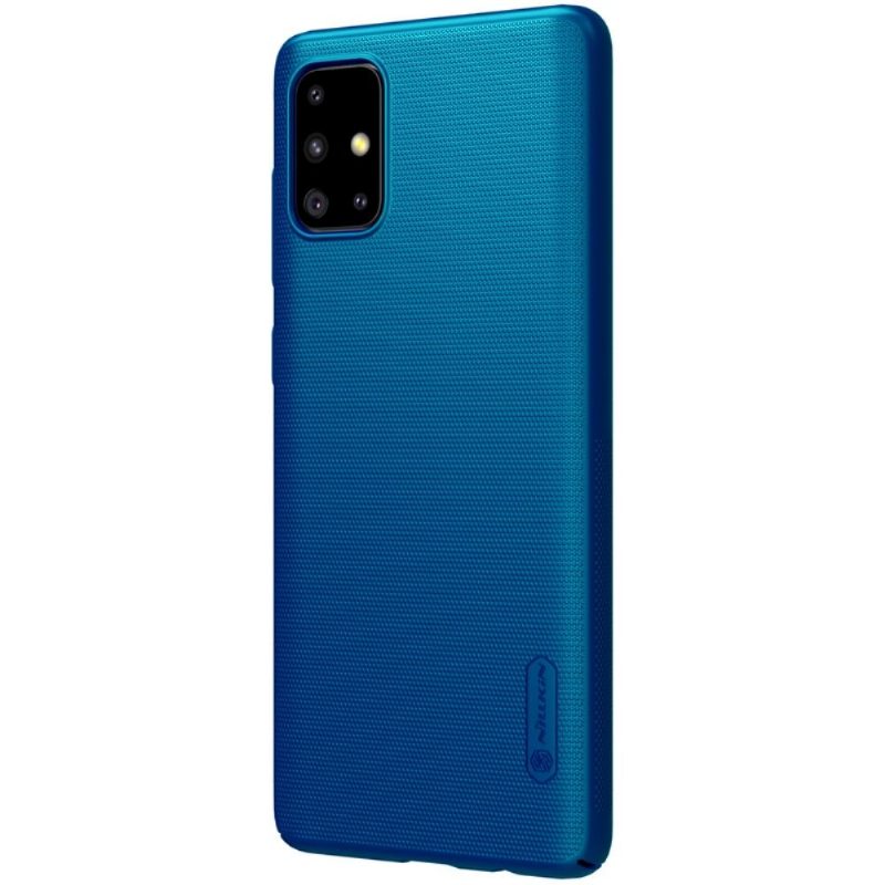 Kuori Samsung Galaxy A71 Suojakuori Nillkin Frosted Effect - Peacock Blue