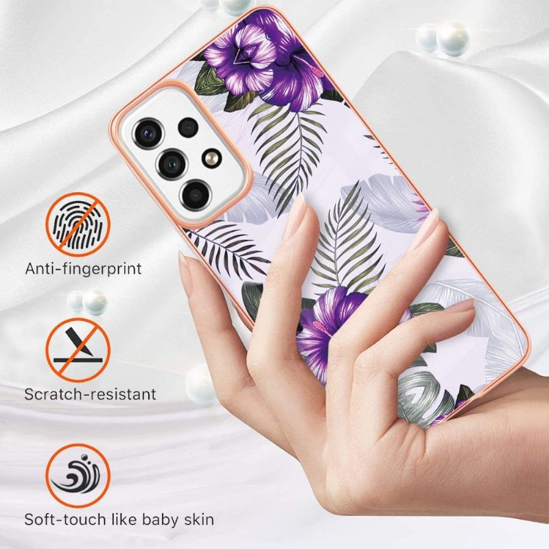 Case Samsung Galaxy A53 5G Murtumaton Puhelinkuoret Eksoottisia Kukkia