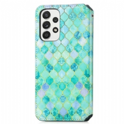 Flip Case Samsung Galaxy A53 5G Hemming Arabesque-kuvio