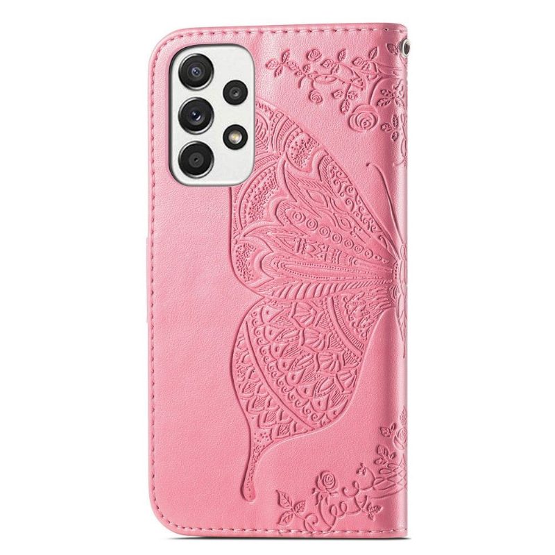 Kotelot Samsung Galaxy A53 5G Suojakuori Butterfly Relief