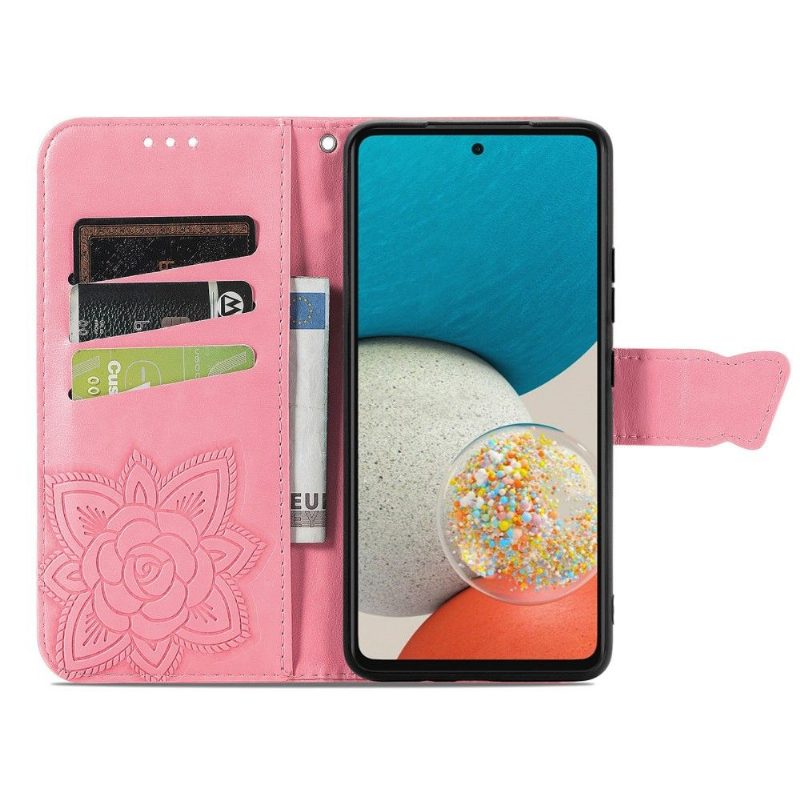 Kotelot Samsung Galaxy A53 5G Suojakuori Butterfly Relief