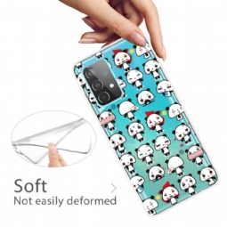 Kuori Samsung Galaxy A53 5G Alkuperäinen Kawaii Pandas