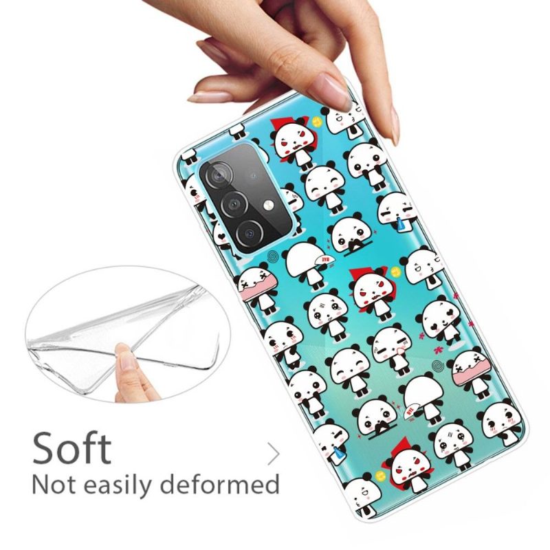 Kuori Samsung Galaxy A53 5G Alkuperäinen Kawaii Pandas