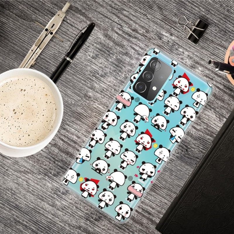 Kuori Samsung Galaxy A53 5G Alkuperäinen Kawaii Pandas