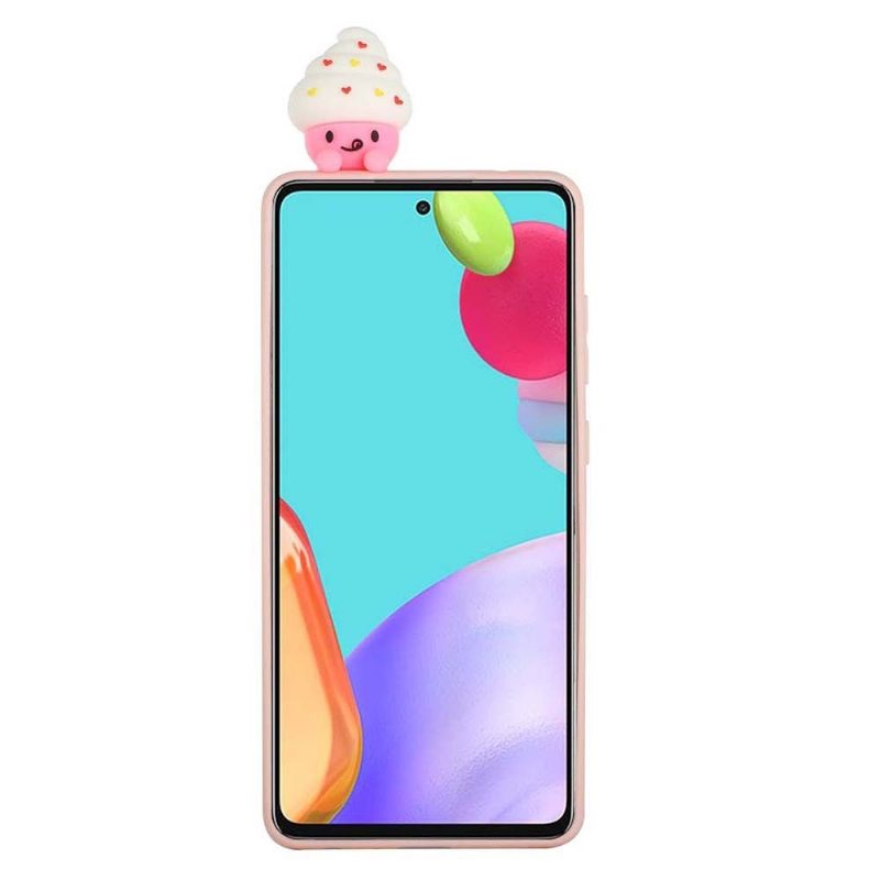 Kuori Samsung Galaxy A53 5G Alkuperäinen Silicone 3d -jäätelö