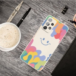 Kuori Samsung Galaxy A53 5G Alkuperäinen Silicone Smiling Splash