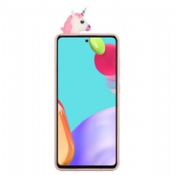 Kuori Samsung Galaxy A53 5G Alkuperäinen Silicone Unicorn 3d