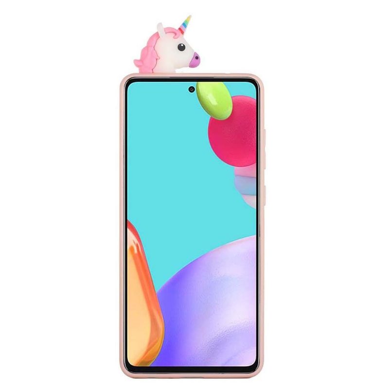 Kuori Samsung Galaxy A53 5G Alkuperäinen Silicone Unicorn 3d