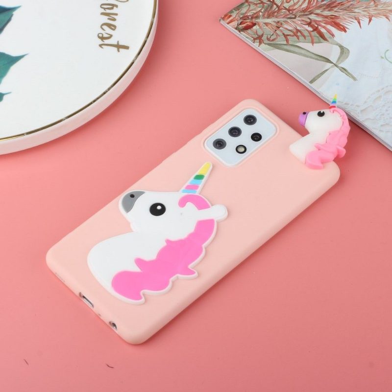 Kuori Samsung Galaxy A53 5G Alkuperäinen Silicone Unicorn 3d