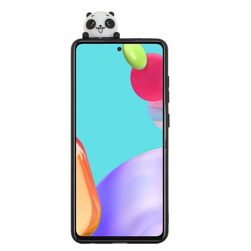 Kuori Samsung Galaxy A53 5G Silicone Panda 3d