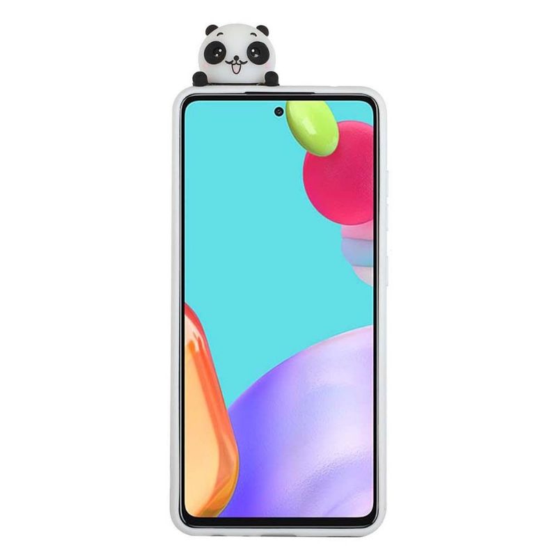 Kuori Samsung Galaxy A53 5G Silicone Panda 3d