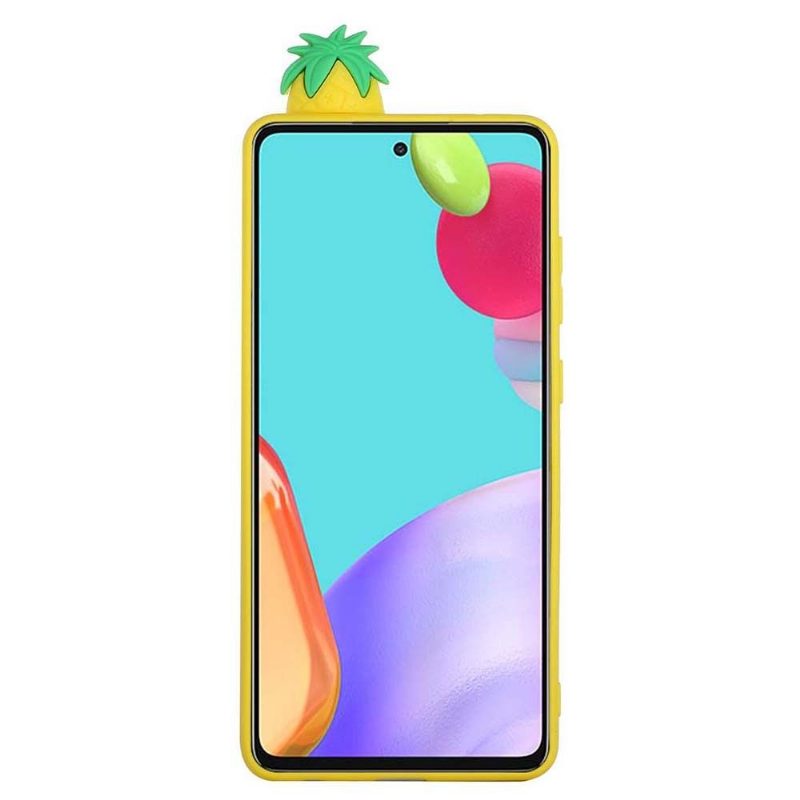 Kuori Samsung Galaxy A53 5G Silikoni Ananas 3d