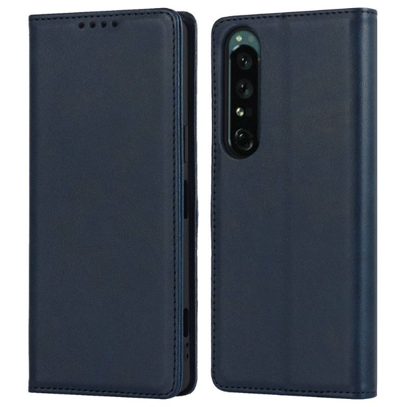 Kotelot Sony Xperia 1 IV Keinonahkainen Korttikotelon Läppä