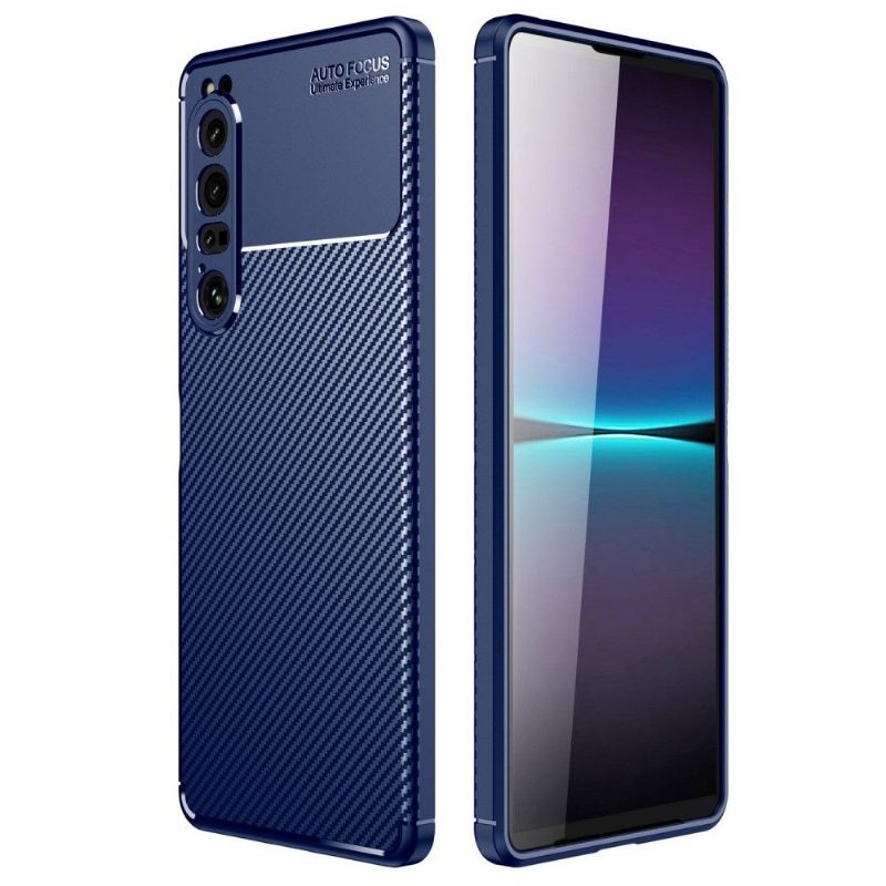 Kuori Sony Xperia 1 IV Style Carbon Fiber