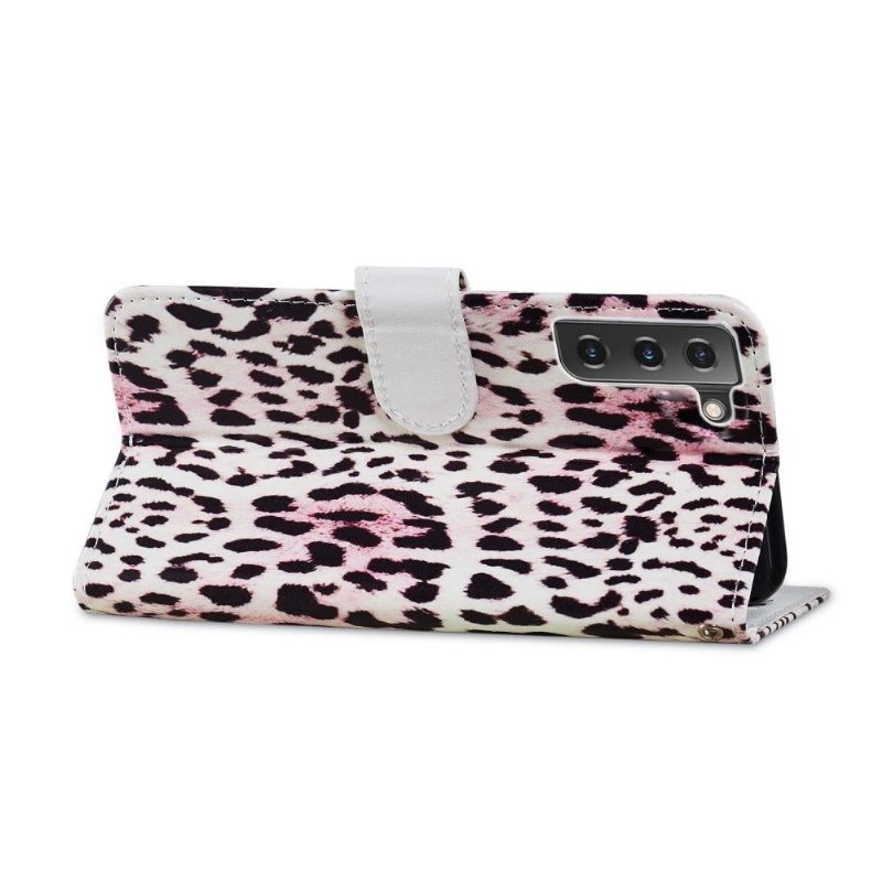 Kotelot Samsung Galaxy S21 FE Leopard-kuvio