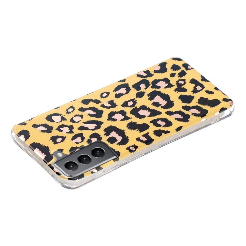 Kuori Samsung Galaxy S21 FE Alkuperäinen Silicone Leopard