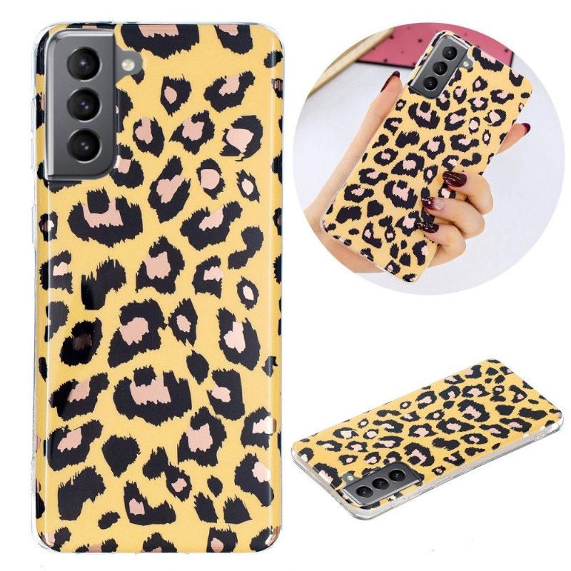 Kuori Samsung Galaxy S21 FE Alkuperäinen Silicone Leopard